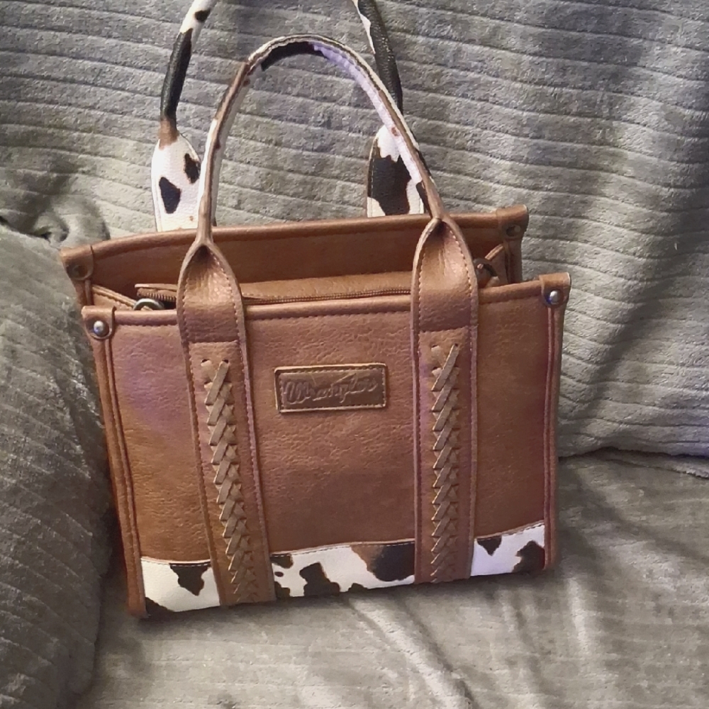 Montanna West  Wrangler Cowhide Handbag